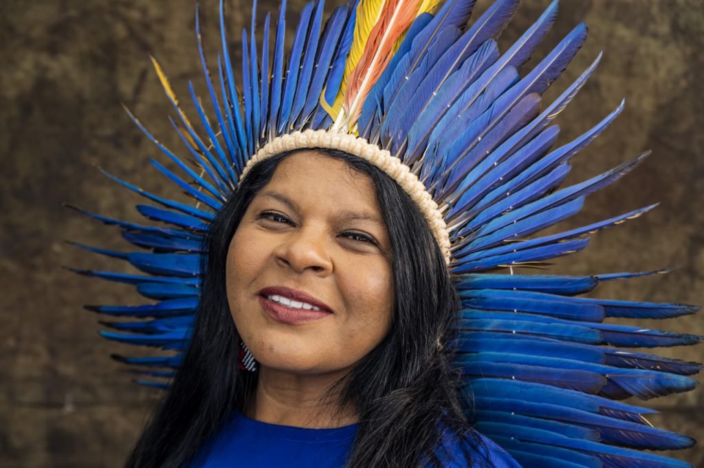 Foto de Sonia Guajajara